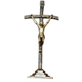 Krzyż papieski ołtarzowy 67/30 cm. - KRZYŻE OŁTARZOWE, PROCESYJNE