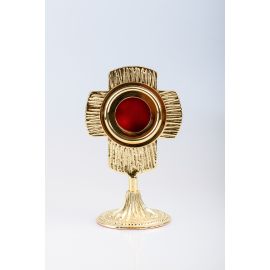 Relikwiarz pozłacany - 17 cm (26)
