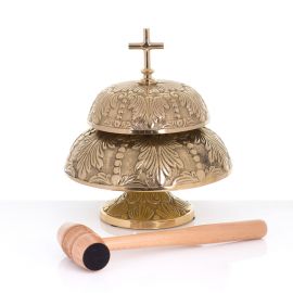 Gong mosiężny 25 cm / 18,5 cm - GONGI, SYGNATURKI
