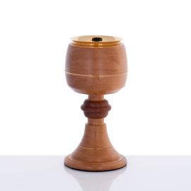 Kielich drewniany - 22 cm (4)