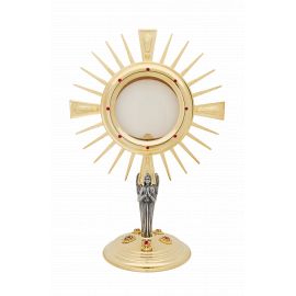 Monstrancja pozłacana wys. 45 cm (17) - MONSTRANCJE