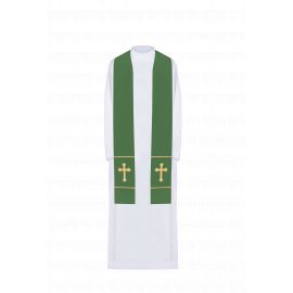 Stuła haftowana - kolory liturgiczne (63) - EUCHARYSTYCZNE
