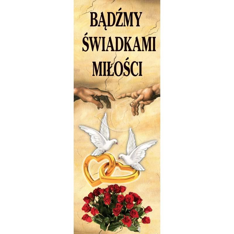Baner kościelny - Ślub (1) - Baner kościelny - Ślub (1)