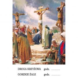 Plakat religijny - Droga Krzyżowa (15) - PLAKATY