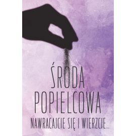 Plakat religijny - Środa Popielcowa (17) - PLAKATY