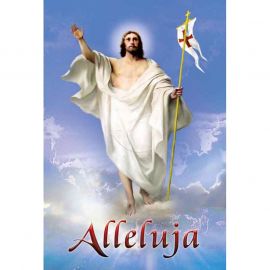 Plakat religijny – Alleluja (31) - Plakaty wielkanocne