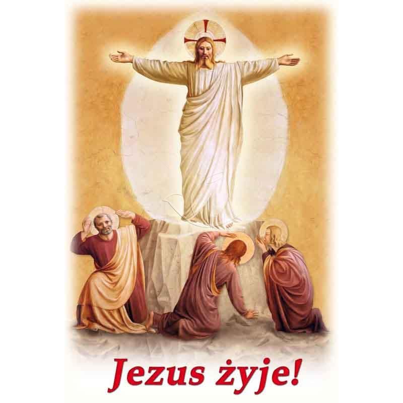 Plakat religijny – Jezus żyje! (41) - Plakat religijny – Jezus żyje! (41)