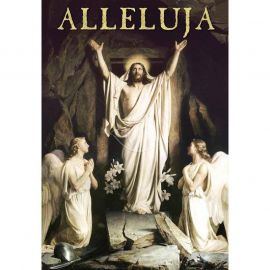 Plakat religijny – Alleluja (47) - Plakaty wielkanocne