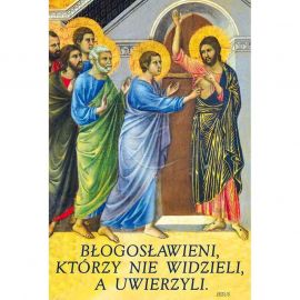 Plakat religijny – Błogosławieni, którzy nie widzieli, a uwierzyli (48) - Plakaty wielkanocne