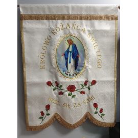 Chorągiew Maryjna - wzór przykładowy - zdjęcie 2 - Chorągiew Maryjna - wzór przykładowy