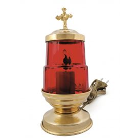 Lampka wieczna, elektryczna, stojąca - 17 cm.