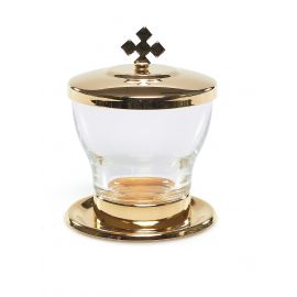 Lavabo liturgiczne mosiądz 50 ml (2 modele) - INNE NACZYNIA LITURGICZNE
