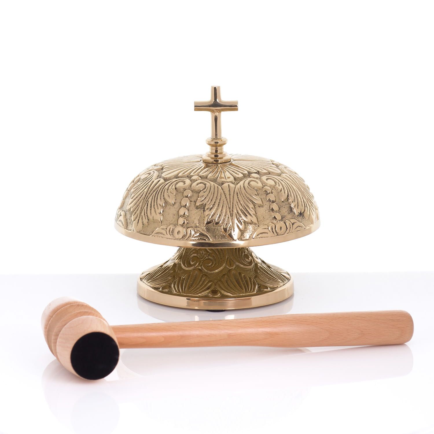 Gong mosiężny, pojedynczy wysokość 19 cm (2)