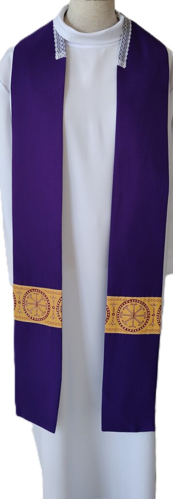Kapa haftowana - kolory liturgiczne - zdjęcie 5