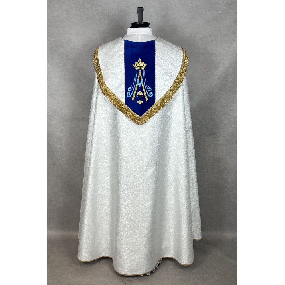 Kapa liturgiczna Maryjna - haftowana (20) - zdjęcie 6