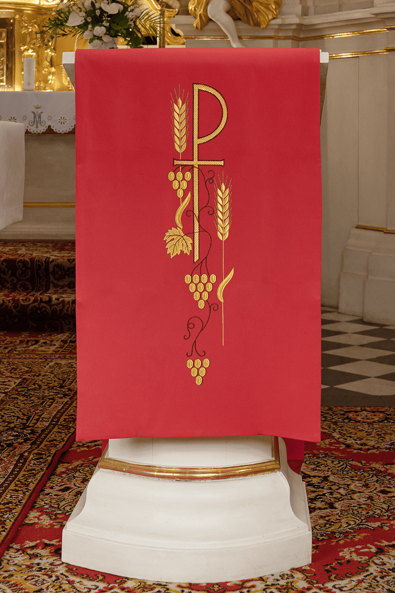 Lektorium/welon na ambonę - kolory liturgiczne (H1) - zdjęcie 4