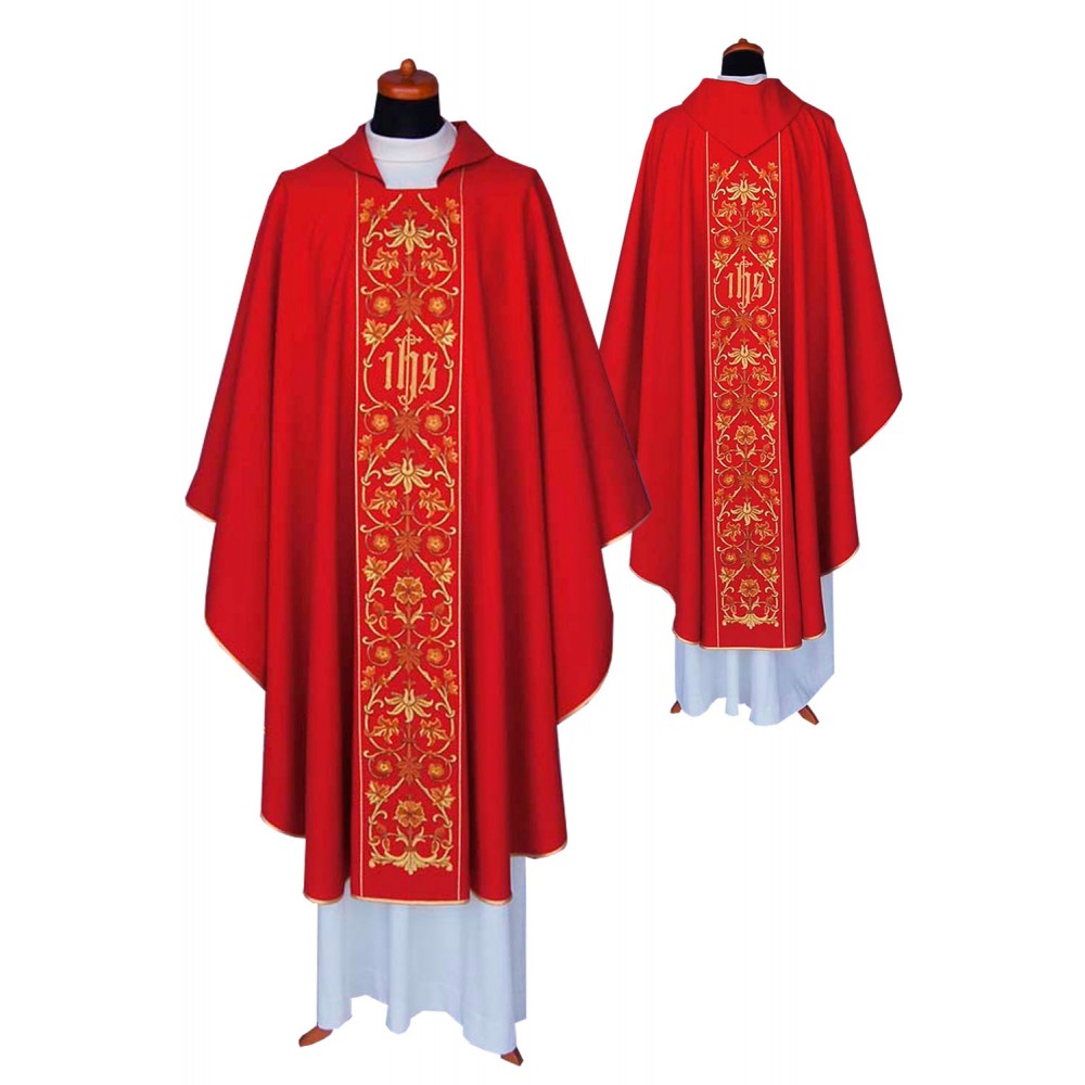 Ornat gotycki IHS - kolory liturgiczne (18) - zdjęcie 8