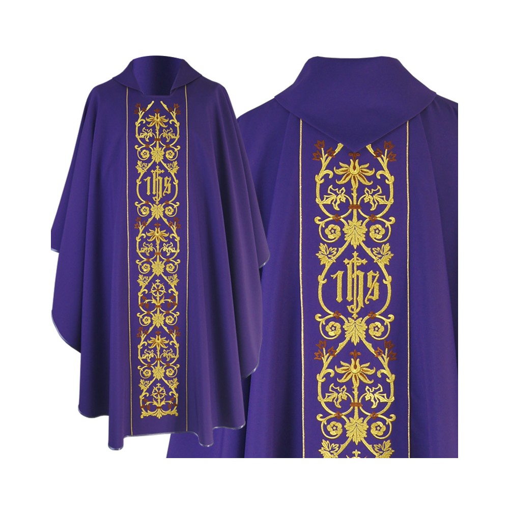 Ornat gotycki IHS - kolory liturgiczne (18) - zdjęcie 7
