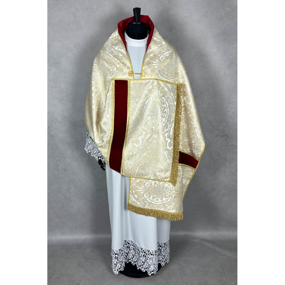 Welon liturgiczny - wzór złoty IHS (30) - zdjęcie 4