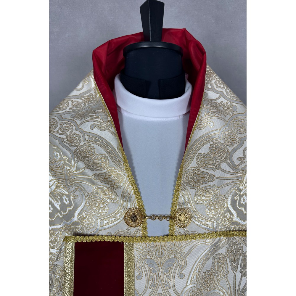 Welon liturgiczny - wzór złoty IHS (30) - zdjęcie 3