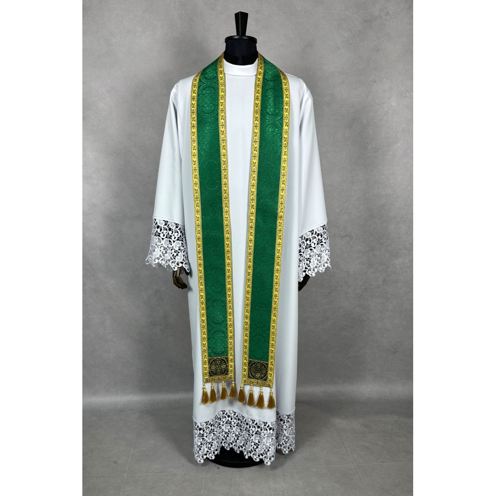 Ornat romański zielony (conical) - zdjęcie 3